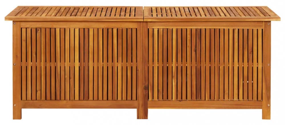 tömör akácfa kerti tárolóláda 150 x 50 x 58 cm