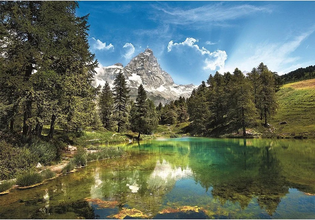 Új-Zéland Blue Lake 1500 db-os Compact puzzle Clementoni