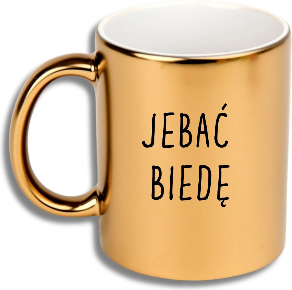 Arany Bögre Ajándék Különböző Alkalmakra Ajándék J**** Szegénység