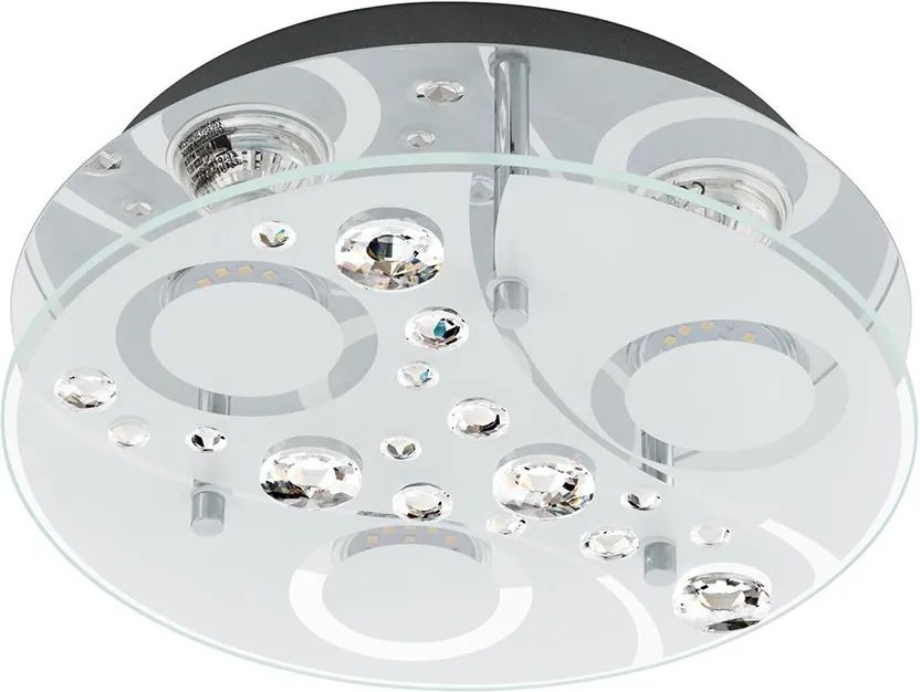 Eglo Eglo 96998 - LED Mennyezeti lámpa AQUILA 3xGU10/3W/230V EG96998