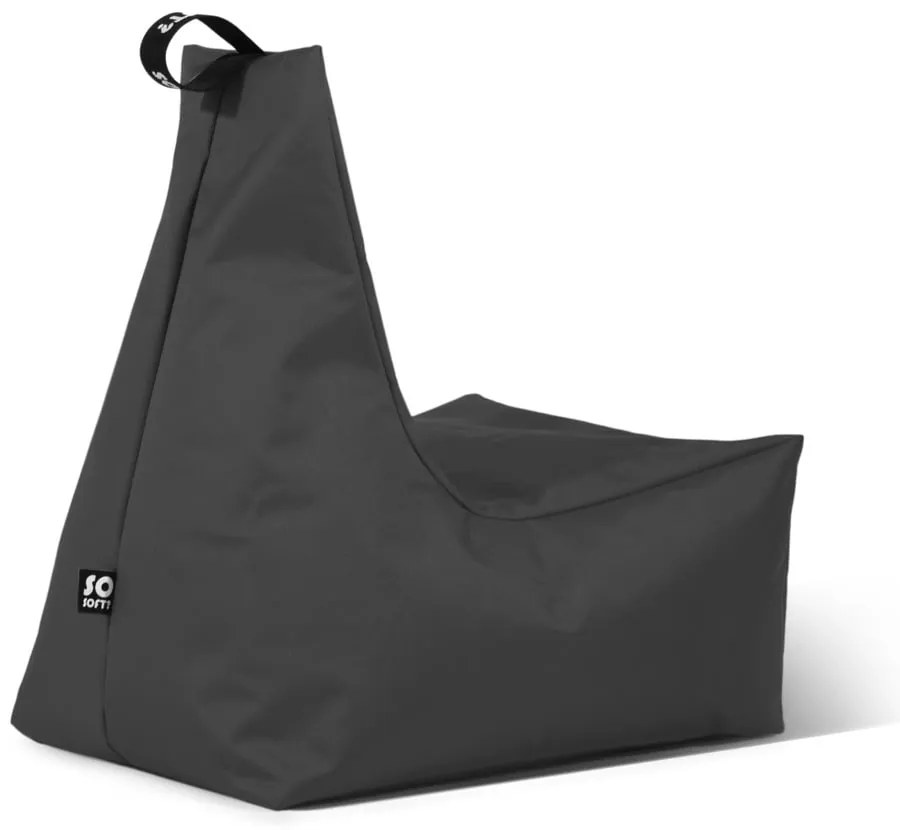 Szürke gyerek babzsákfotel Icy M – So Soft?