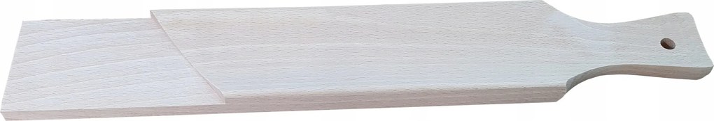 Bükk vágódeszka tálaláshoz Bagett Szalámi