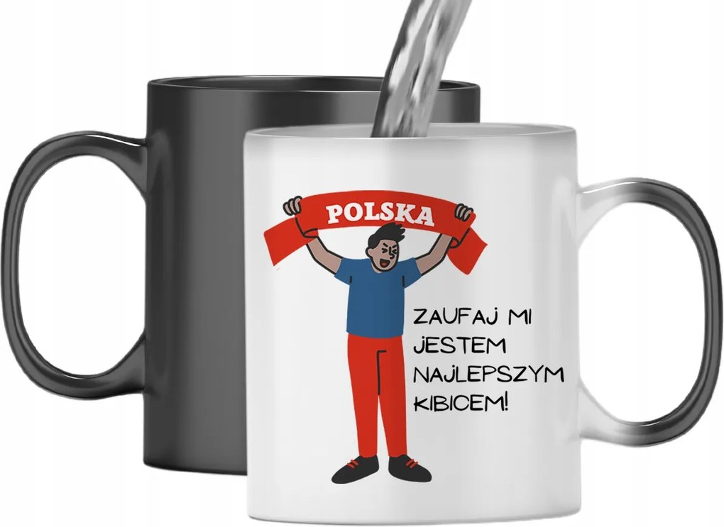 Mágikus Bögre Szurkolóknak Színváltós Nyomtatott Fotóval