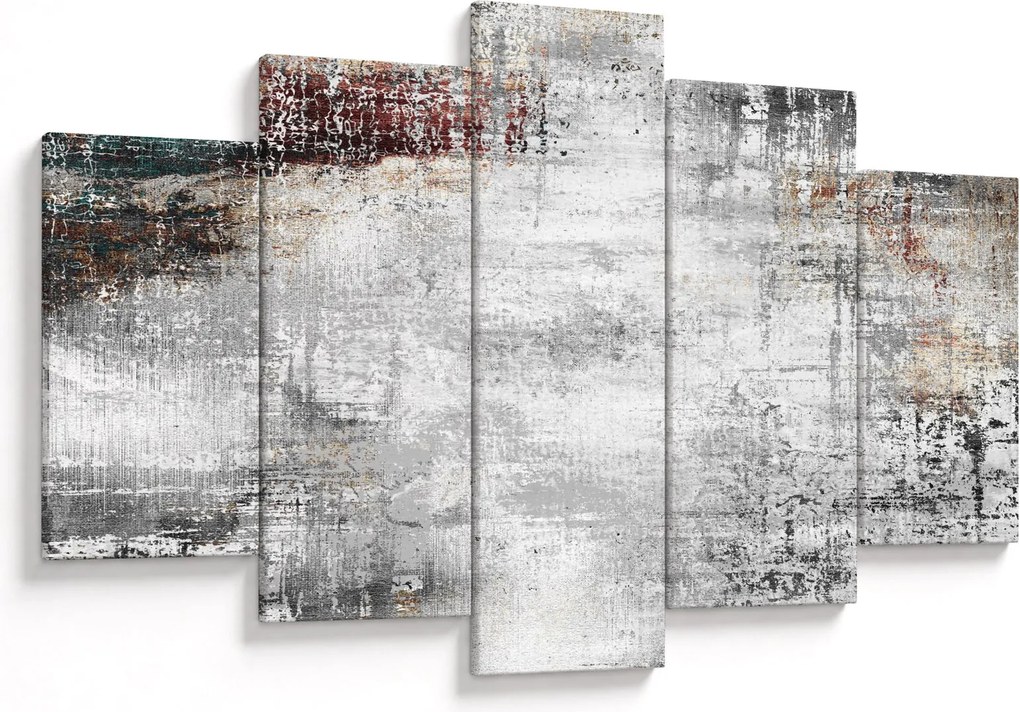 Kép - Absztrakt texturált vászon (150x105 cm)