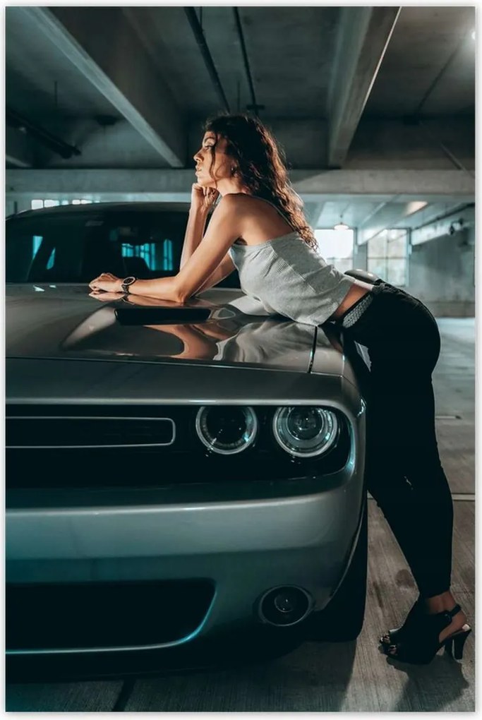 Poszterek 80x120 Szép gép Garázs