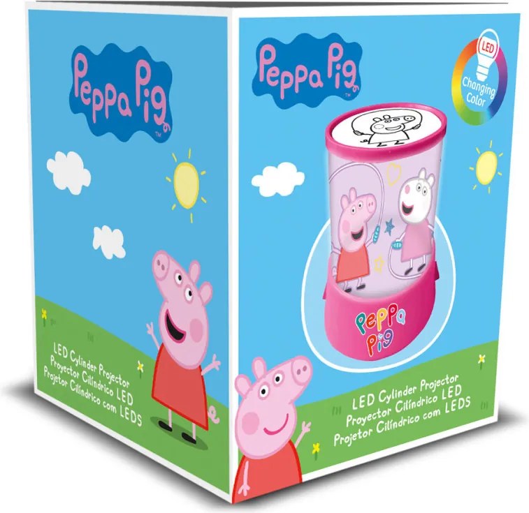 Peppa malac Jump Rope 2 az 1-ben kivetítő, lámpa, éjszakai fény