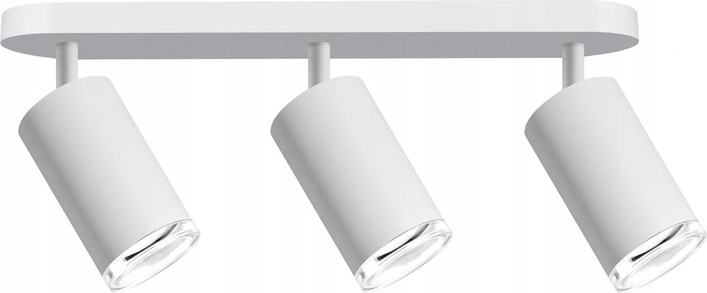 Fali-mennyezeti lámpa. Torino 3xGU10 IP44 fehér fröccsenő víz ellen védett