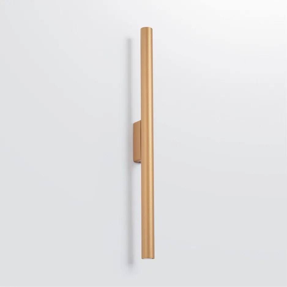 Aranyszínű fali lámpa ø 2,5 cm Fideus – Sollux