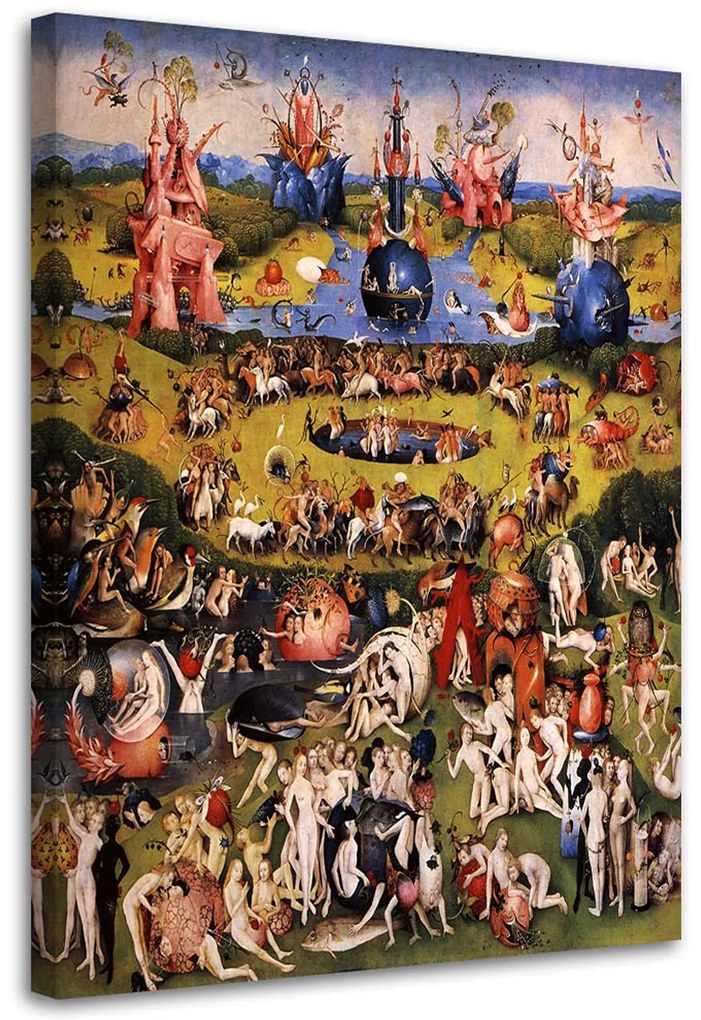 Gario Vászonkép Édenkert - Hieronymus Bosch, reprodukció Méret: 40 x 60 cm