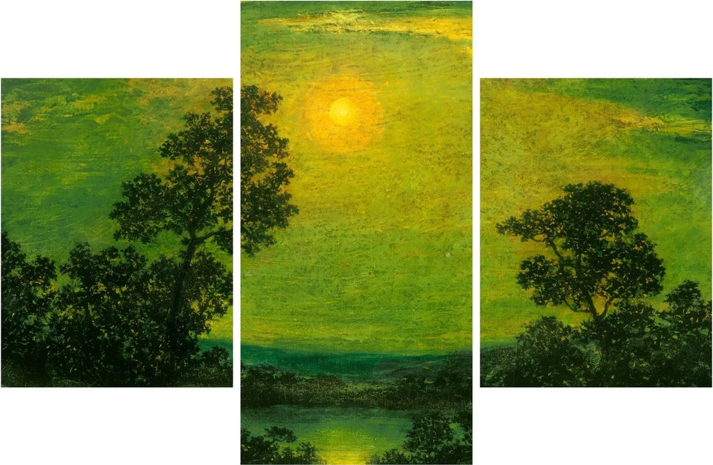 Kép - Imitator of Ralph Albert Blakelock, Moonlight, reprodukciók (90x60 cm)