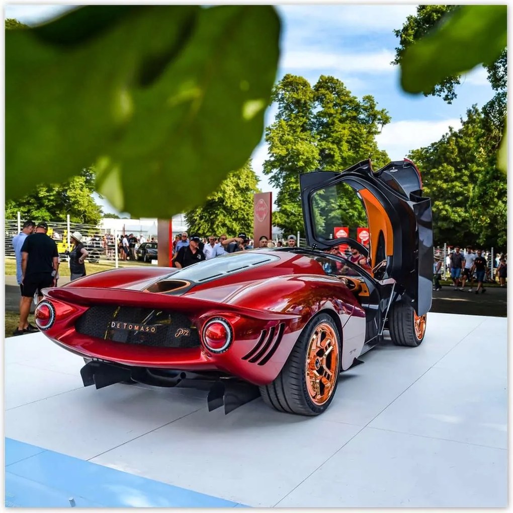 Poszterek 140x140 Detomaso Autó