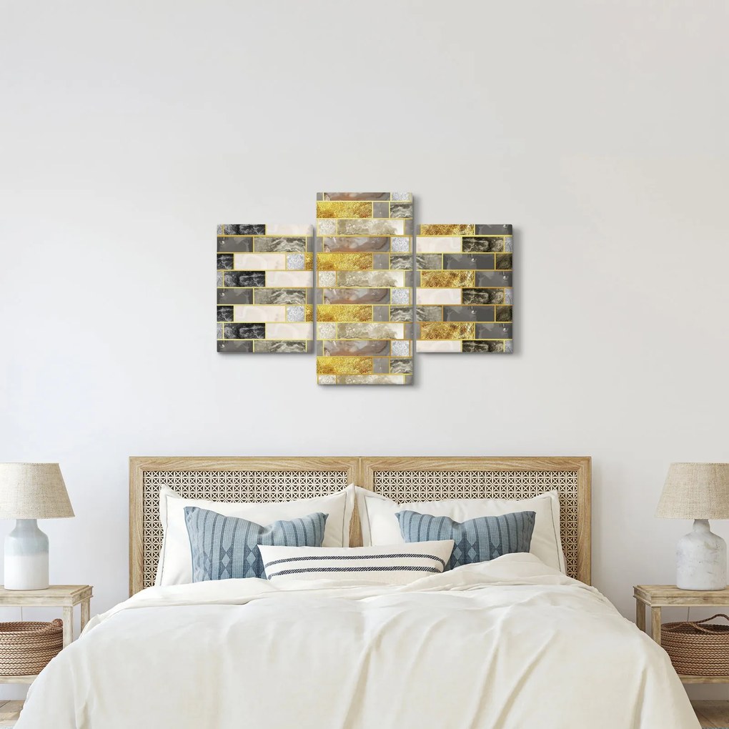 Kép - Dekoráció textúrákkal (90x60 cm)