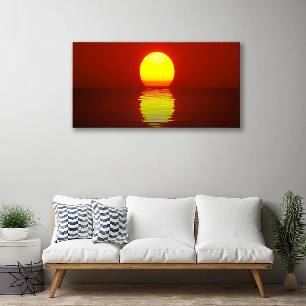 Vászonkép nyomtatás Sunset Landscape 120x60 cm