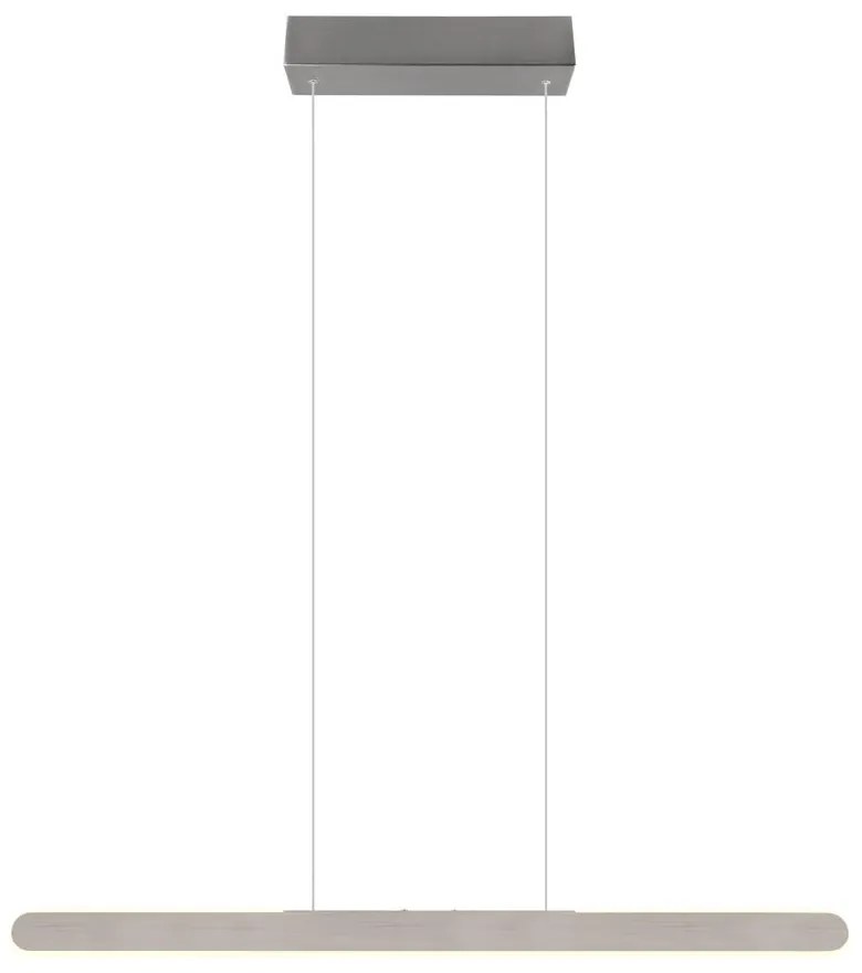 Világosszürke LED függőlámpa Helios – Trio