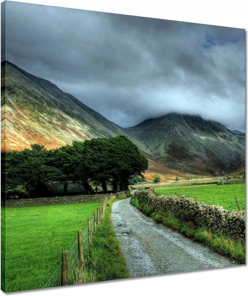 Vászonkép 50x50 Ír táj