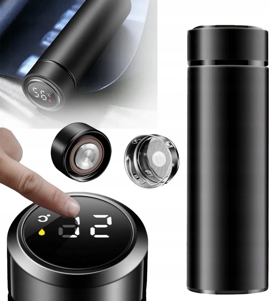 Thermo bögre,Vízpalack, 500 ml, Thermo bögre 304,Rozsdamentes acél