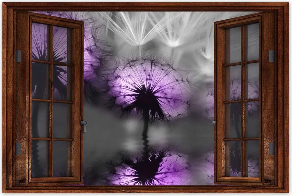 Poszterek 90x60 Tükröződés a vízben Sárkányok