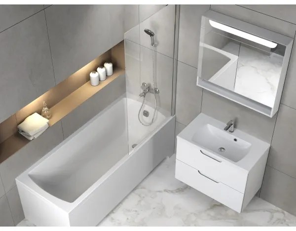 Ravak CC41000000 - Kád CLASSIC 160x70 cm akril/fehér