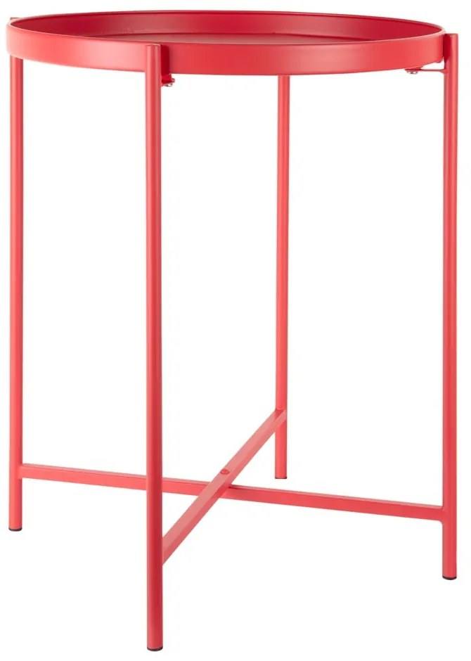 Fém kerek tárolóasztal ø 40 cm Meseta – Leitmotiv