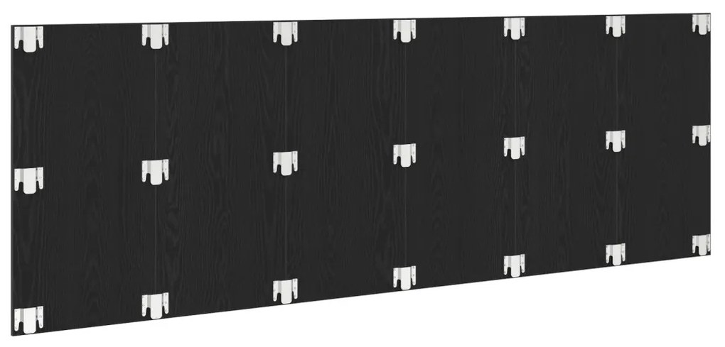 fekete tölgy fal fejtámla 240x1.5x80 cm Műanyag fából