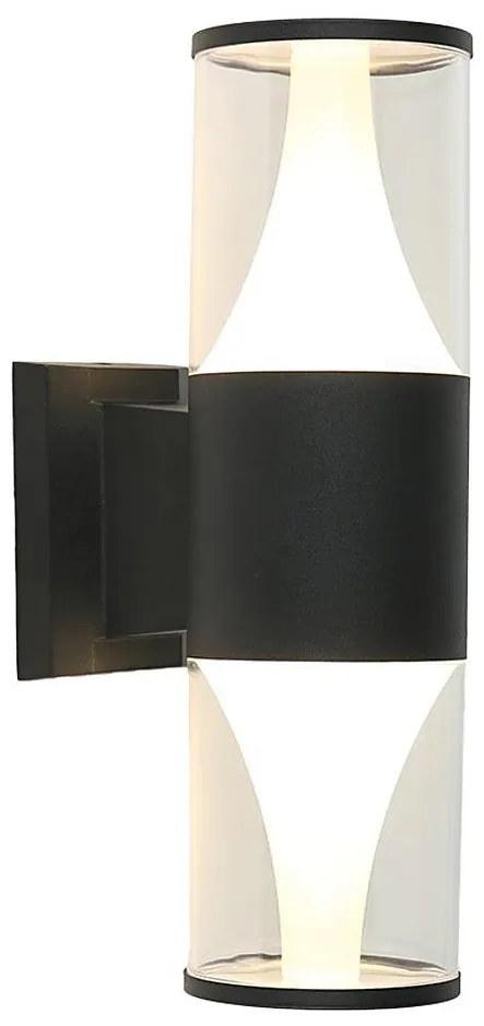 Prezent 12104 - SERA LED kültéri fali lámpatest 2xLED/7W/230V 4000K IP54