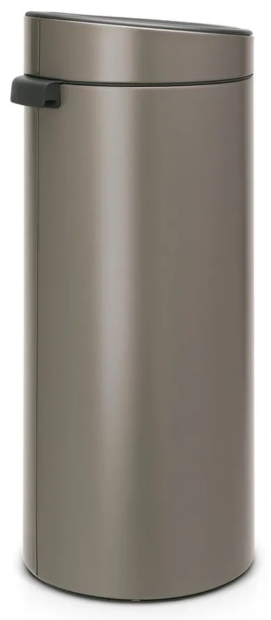 Szürke acél érintésre nyíló szemetes 30 l Touch Bin – Brabantia