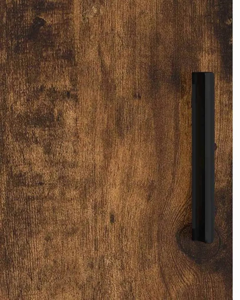 Fürdőszoba bútor szett 3 pcs Füstölt tölgy 61 x 35 x 64 cm