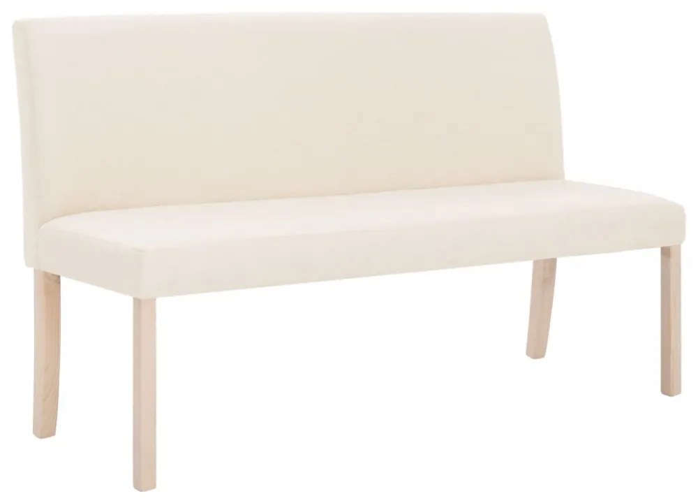 krémszínű poliészter pad 139,5 cm