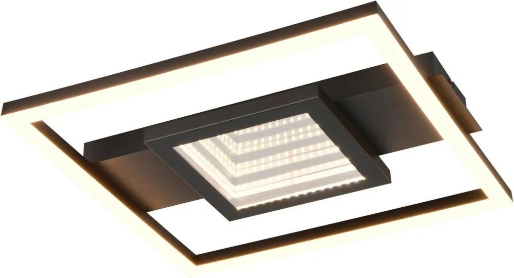 TRIO R64801932 WHEELER Modern LED Mennyezeti Lámpa Fekete LED IP20