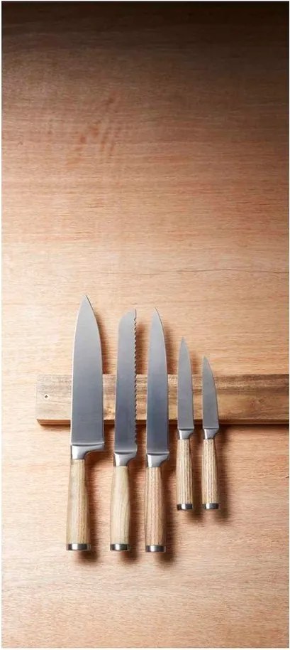 Mágneses akácfa fali tároló - Kitchen Craft