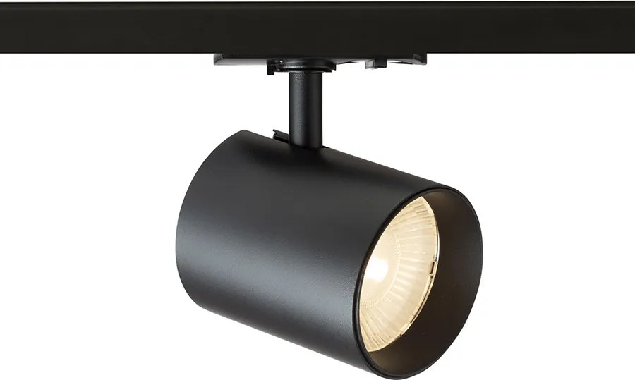 RENDL IRIS 7 egyáramkörös sínre fekete 230V LED 10W 24° 3000K