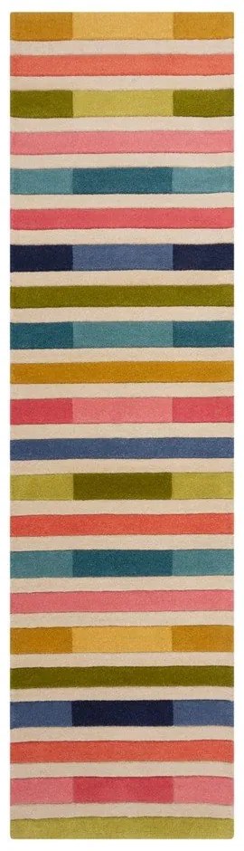 Gyapjú futószőnyeg 230x60 cm Piano - Flair Rugs