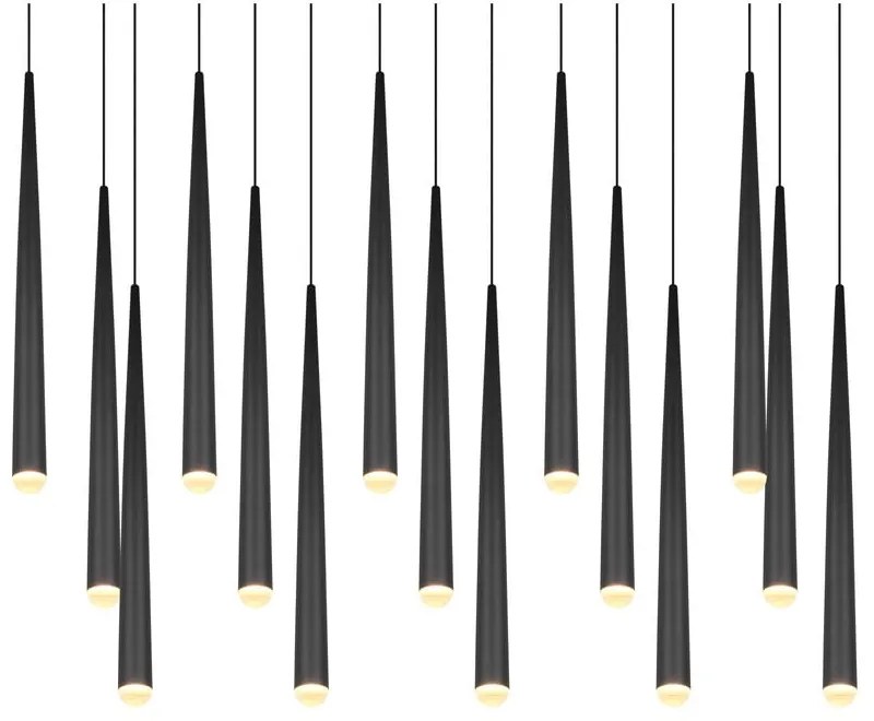 Fekete LED függőlámpa Cala – Trio Select