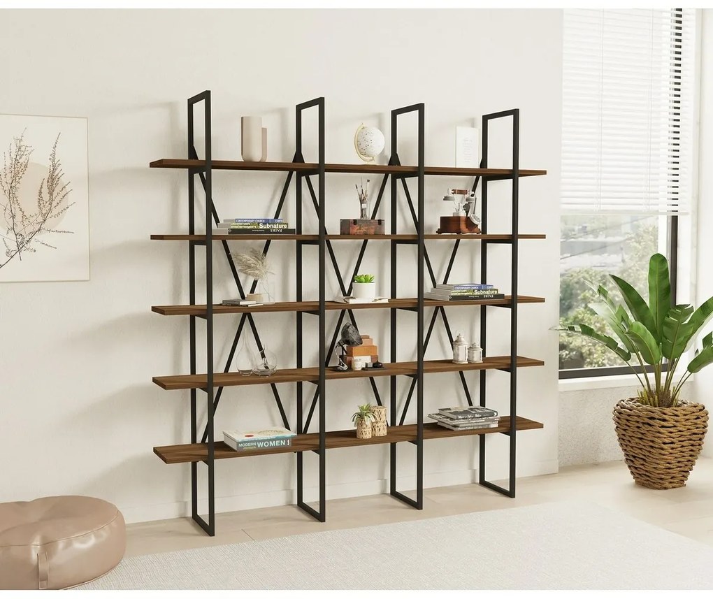 Beylerbeyi Walnut könyvespolc