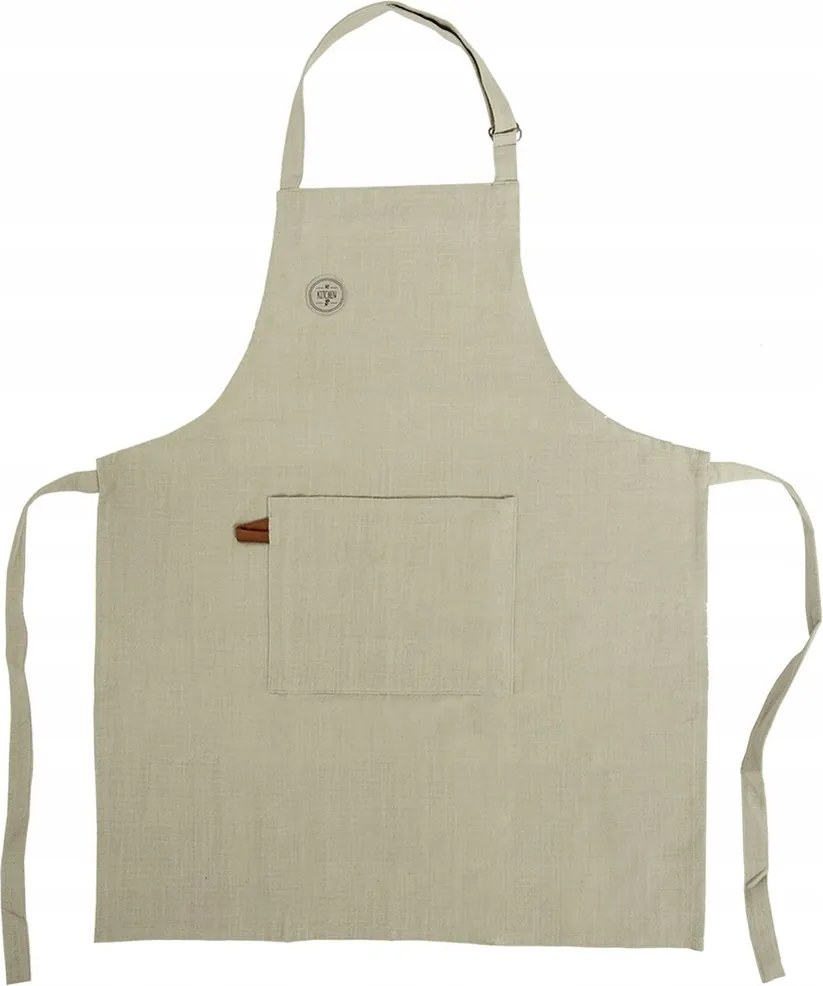 Konyhai kötény védő kötény kötött pamut grill főzéshez