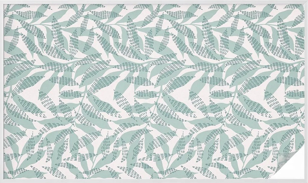 Öntapadós Ablakfólia Adatvédelem Zöld levelek 200x116