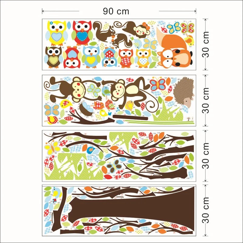 PIPPER | Falmatrica "Fa baglyokkal" 234x150 cm