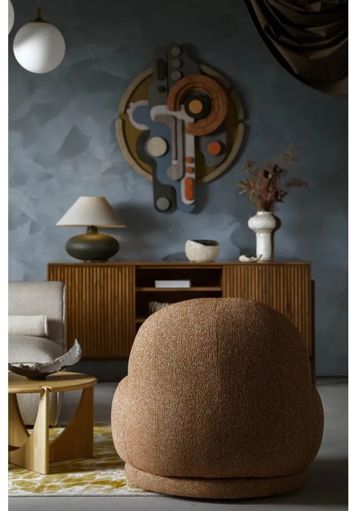 Narancssárga fotel Ovo – Miuform