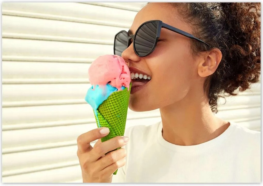 Poszterek 100x70 Színes fagylalt