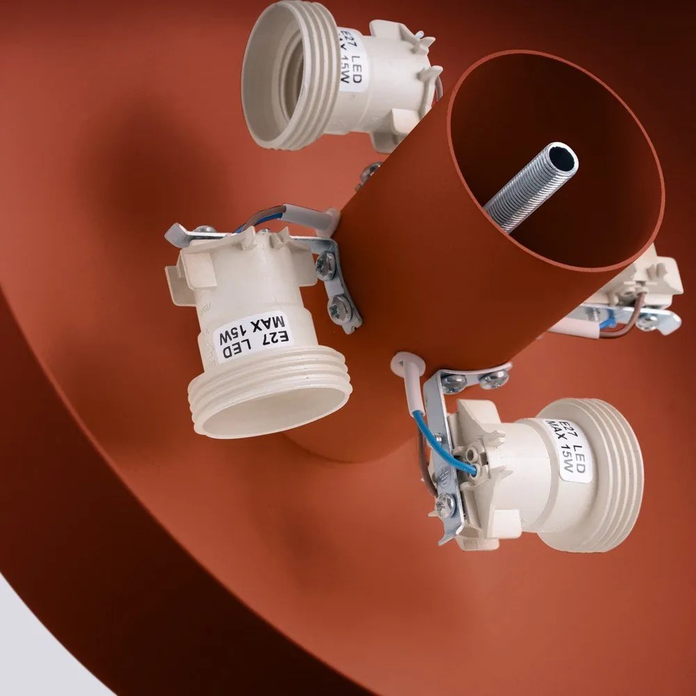 Narancssárga mennyezeti lámpa ø 30 cm Blacko – Sollux