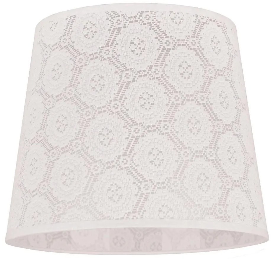 Duolla - CLASSIC M asztali lámpa búra E27, 24 cm átmérő, fehér