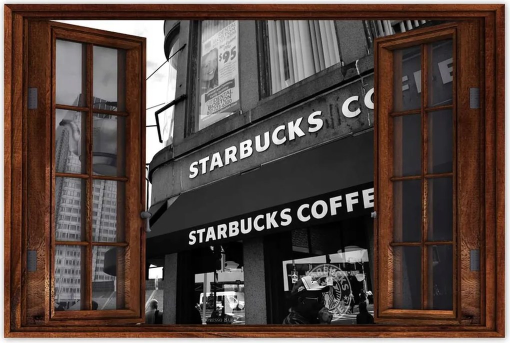 Poszterek 60x40 Starbucks Coffee