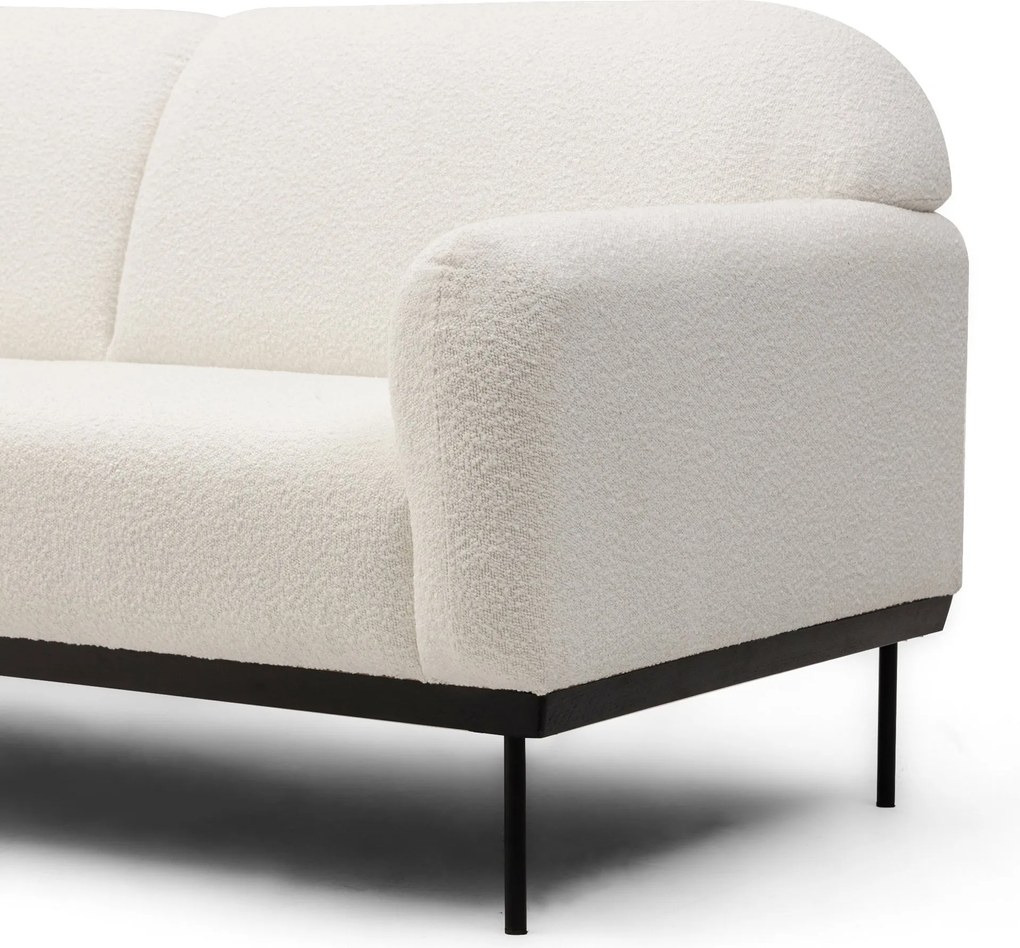 Fehér design kanapé ANDERSON