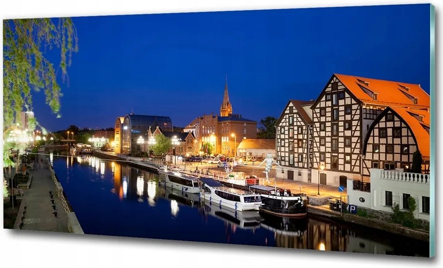 Fotó kép edzett üveg A világ műemlékei 125x50