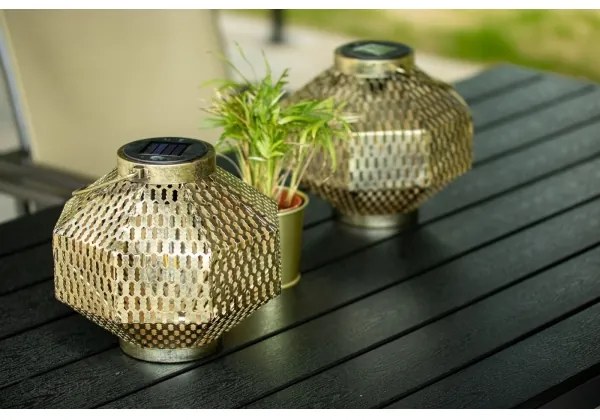 LED Napelemes lámpa LAURA 1xE27/1,2V 300 mAh IP44