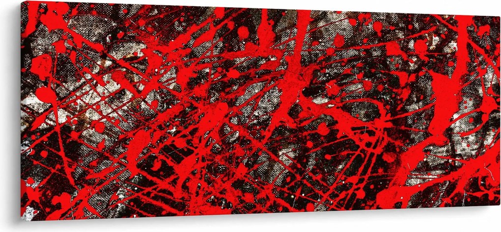 Kép - kifejező absztrakciók (120x50 cm)