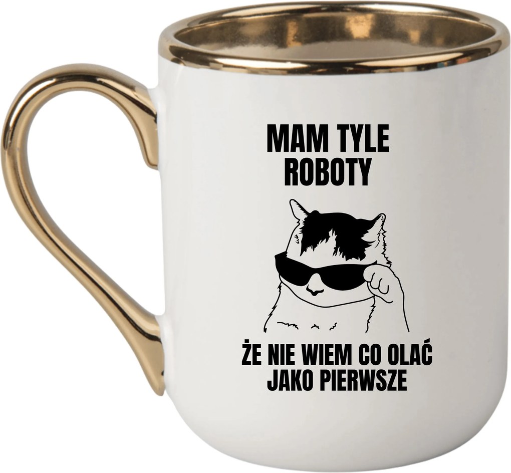 Bögre Elegáns Fehér Arany Rant Vicces Ajándék Nem Tudom Mit Hagyjak Ki