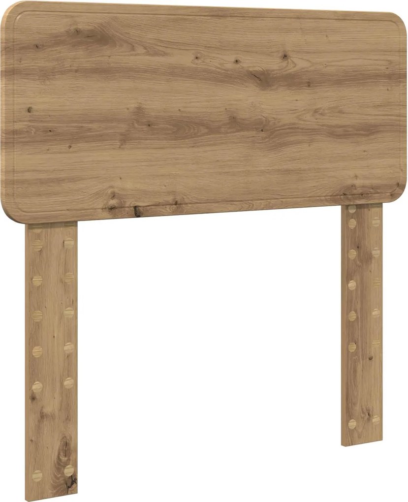 vidaXL Fejtámla Artisan tölgy 80 cm Faanyag