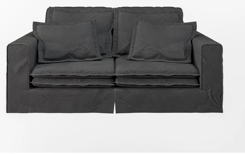 Antracitszürke kanapé 196 cm Nora – Ropez