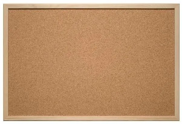 Eurosupplies parafatábla 40 x 30 cm, barna